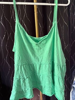 XXL AE Babydoll bright green tank